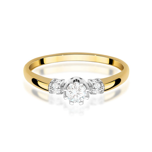 Inel Aur 14K W0667 Diamante 0.25ct