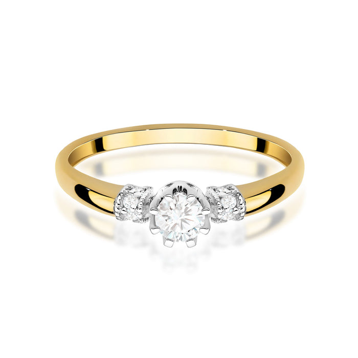 Inel Aur 14K W0667 Diamante 0.25ct