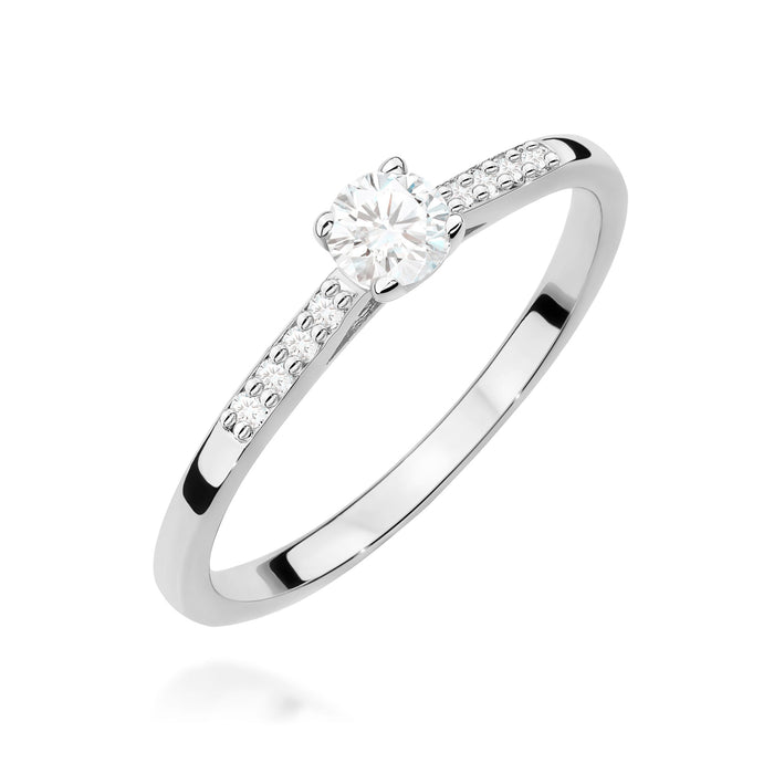 Inel Aur 14K W0668 Diamante 0.25ct