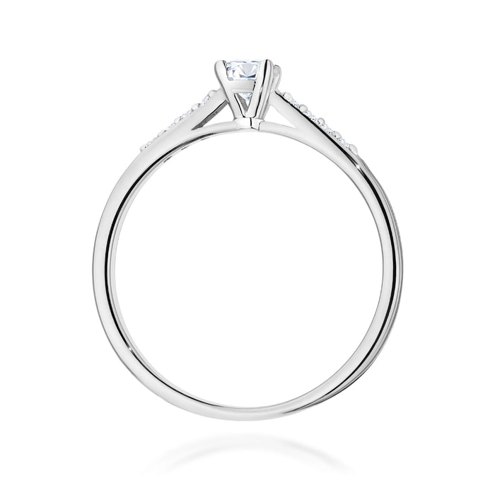 Inel Aur 14K W0668 Diamante 0.25ct