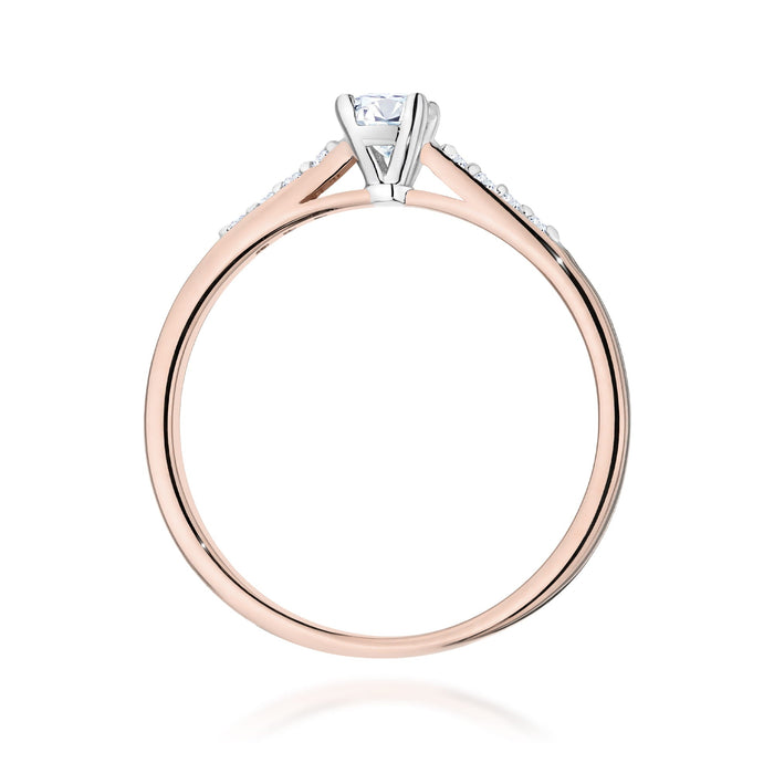 Inel Aur 14K W0668 Diamante 0.25ct