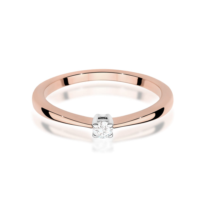 Inel Aur 14K W0670 Diamant 0.05ct