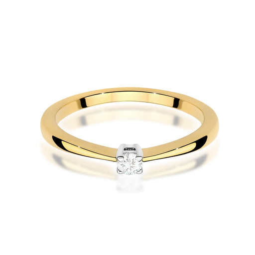 Inel Aur 14K W0670 Diamant 0.05ct