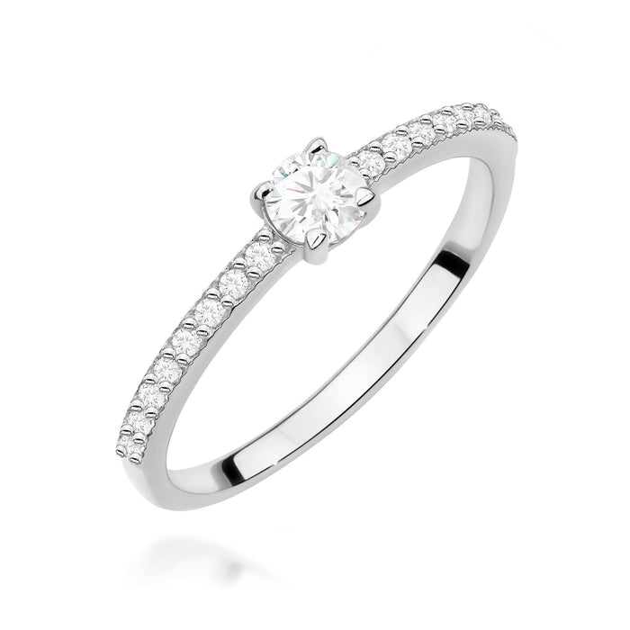 Inel Aur 14K W0671 Diamante 0.25ct