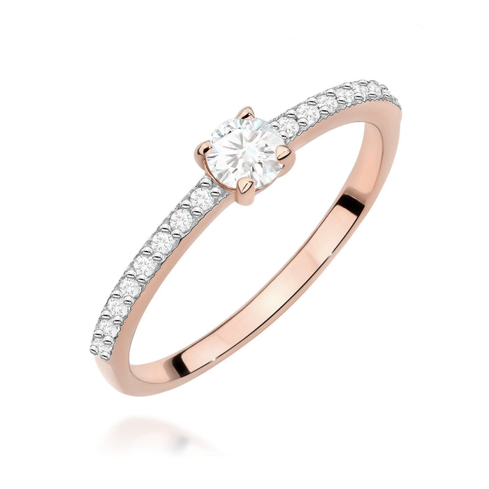 Inel Aur 14K W0671 Diamante 0.25ct