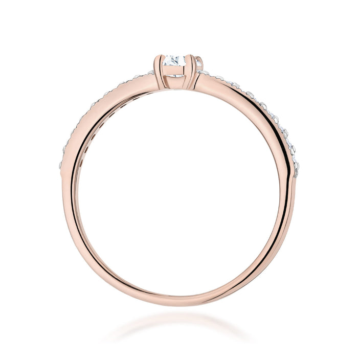 Inel Aur 14K W0671 Diamante 0.25ct