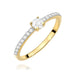 Inel Aur 14K W0671 Diamante 0.25ct