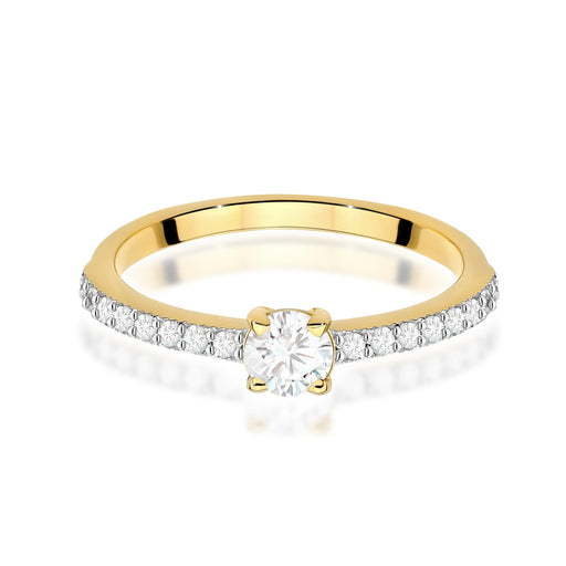 Inel Aur 14K W0671 Diamante 0.25ct
