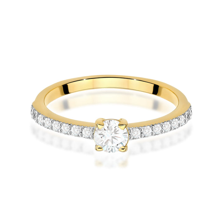 Inel Aur 14K W0671 Diamante 0.25ct