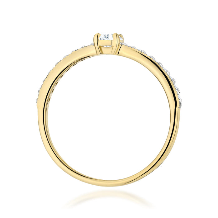 Inel Aur 14K W0671 Diamante 0.25ct