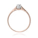 Inel Aur 14K W0672 Diamant 0.10ct