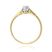 Inel Aur 14K W0672 Diamant 0.10ct