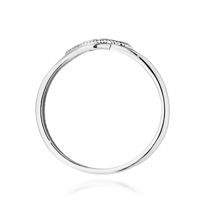 Inel Aur 14K W0673 Diamante