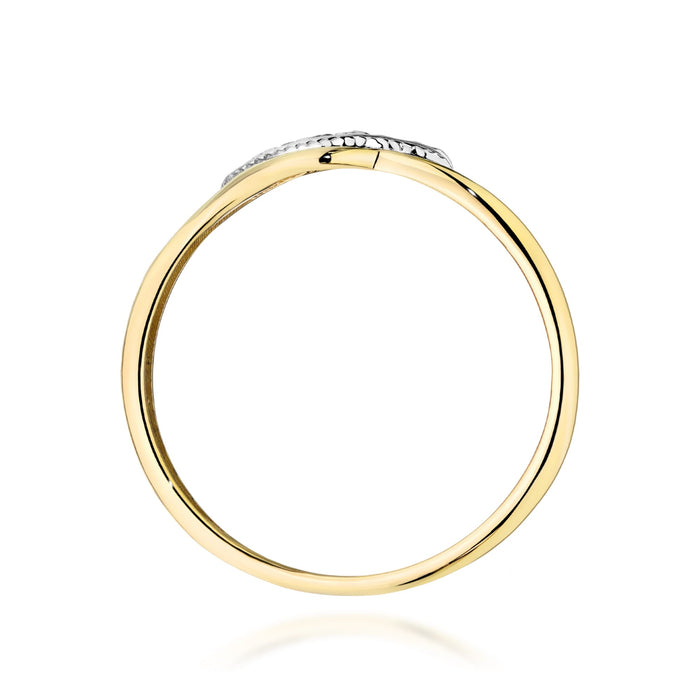 Inel Aur 14K W0673 Diamante
