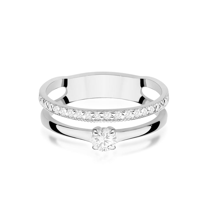 Inel Aur 14K W0674 Diamante 0.24ct