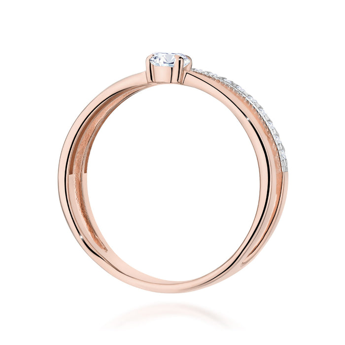 Inel Aur 14K W0674 Diamante 0.24ct