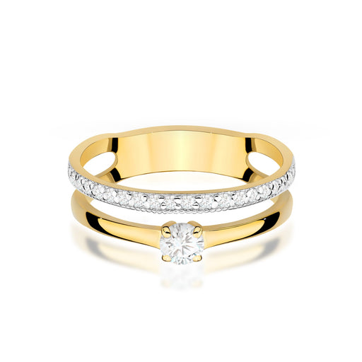 Inel Aur 14K W0674 Diamante 0.24ct