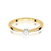 Inel Aur 14K W0675 Diamant 0.10ct