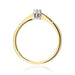 Inel Aur 14K W0675 Diamant 0.10ct