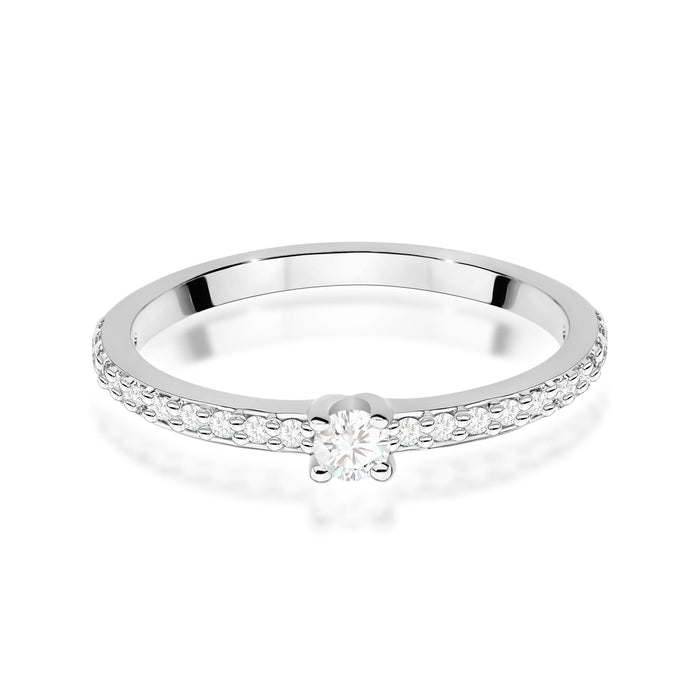 Inel Aur 14K W0676 Diamante 0.19ct