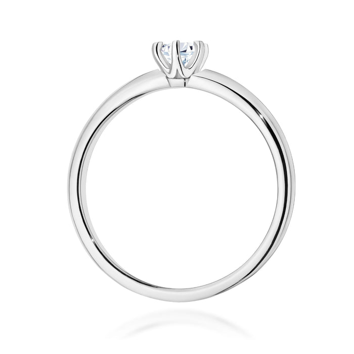 Inel Aur 14K W0679 Diamant 0.25ct