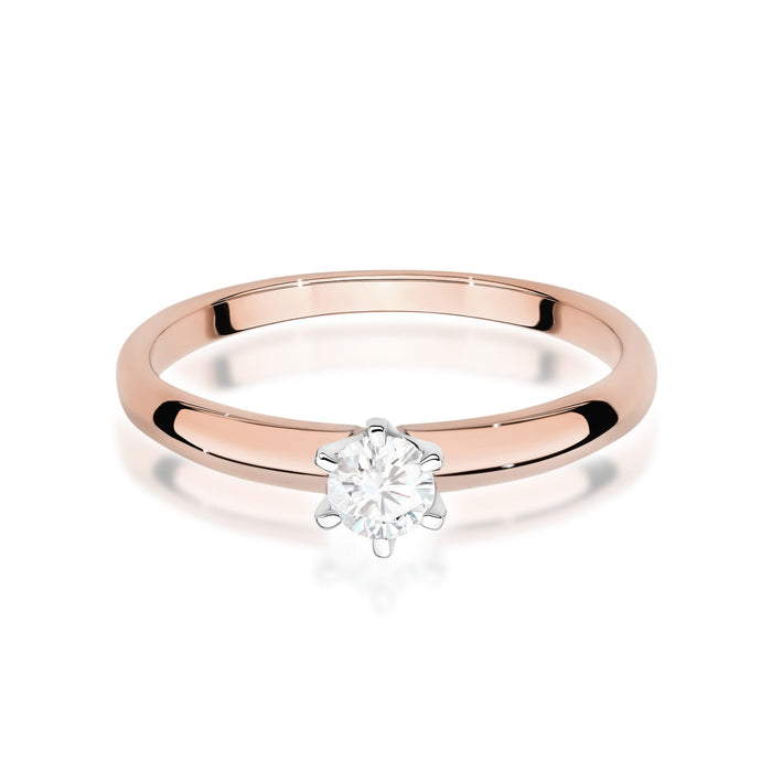 Inel Aur 14K W0679 Diamant 0.25ct