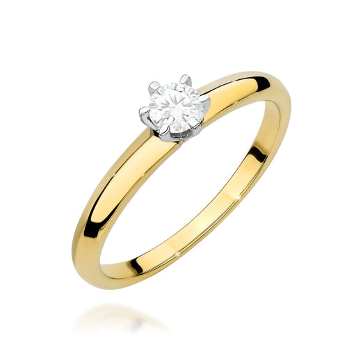 Inel Aur 14K W0679 Diamant 0.25ct