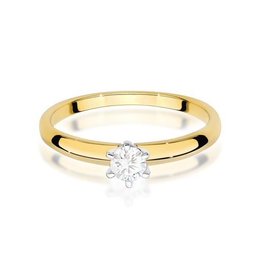 Inel Aur 14K W0679 Diamant 0.25ct