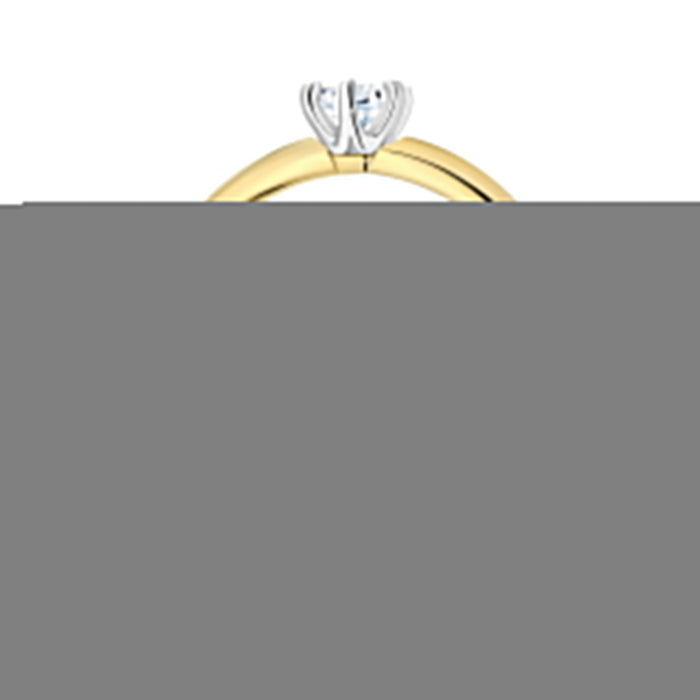 Inel Aur 14K W0679 Diamant 0.25ct