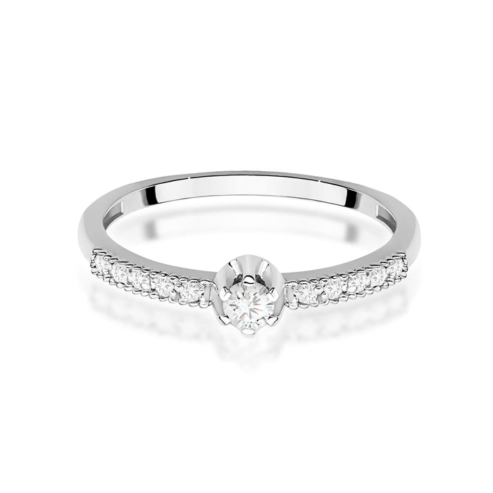 Inel Aur 14K W0680 Diamante 0.08ct