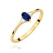 Inel Aur 14K W0681 Safir 0.30ct