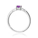 Inel Aur 14K W0685 Ametist 0,40ct