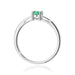 Inel Aur 14K W0685 Smarald 0,40ct