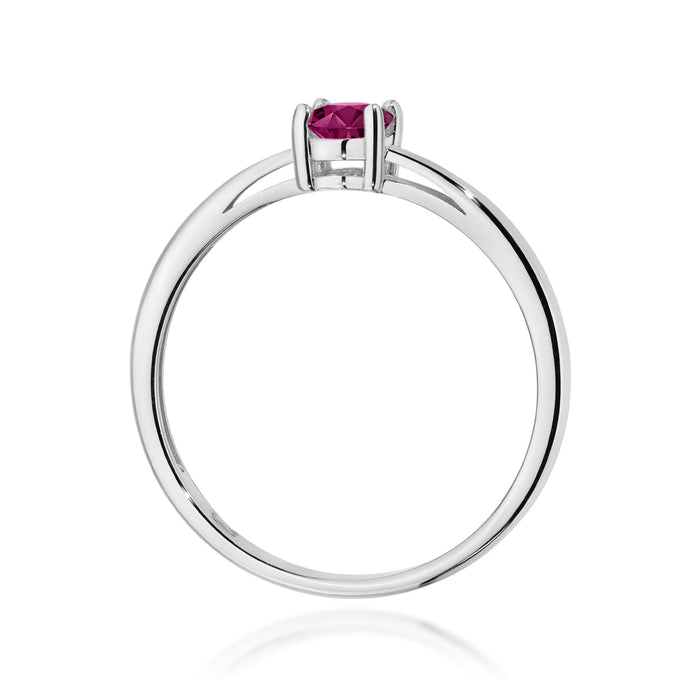 Inel Aur 14K W0685 Rodolit 0,50ct