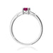 Inel Aur 14K W0685 Rodolit 0,50ct