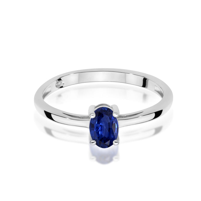 Inel Aur 14K W0685 Safir 0,70ct