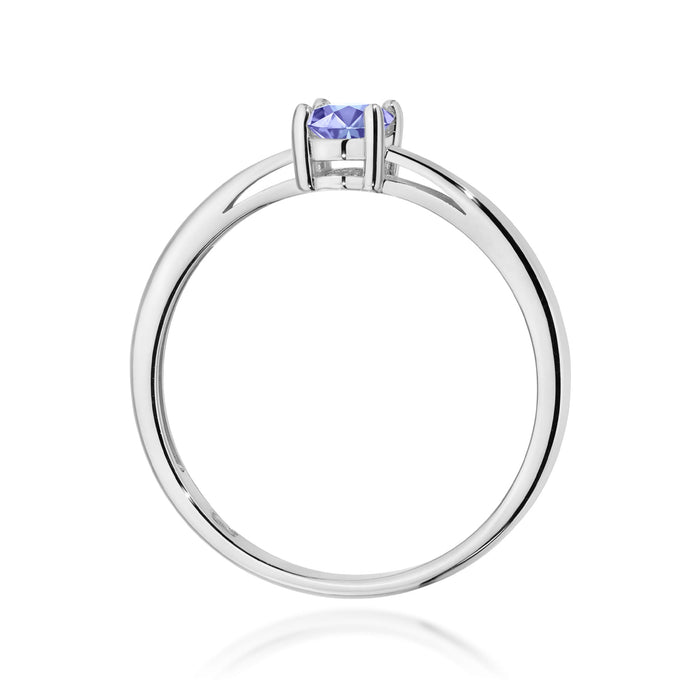 Inel Aur 14K W0685 Tanzanit 0,40ct
