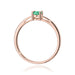 Inel Aur 14K W0685 Smarald 0,40ct