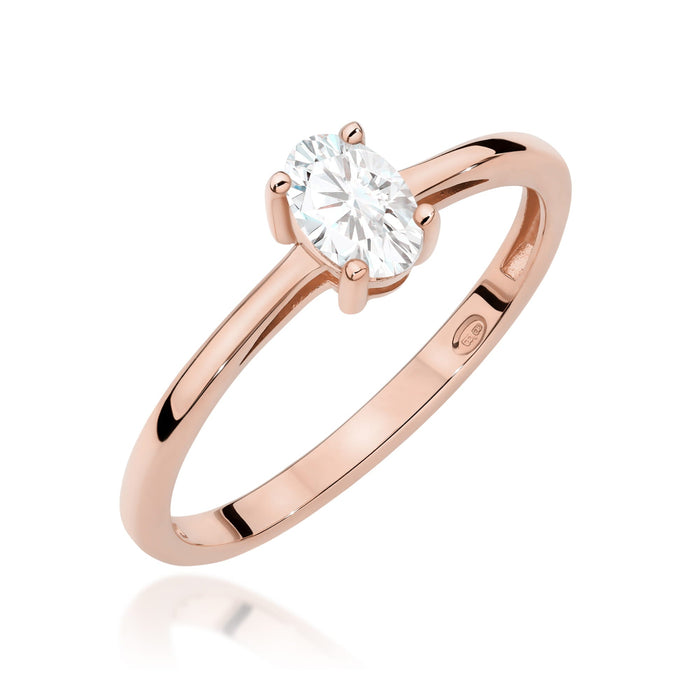 Inel Aur 14K W0685 Diamant 0,40ct