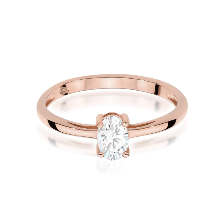 Inel Aur 14K W0685 Diamant 0,40ct