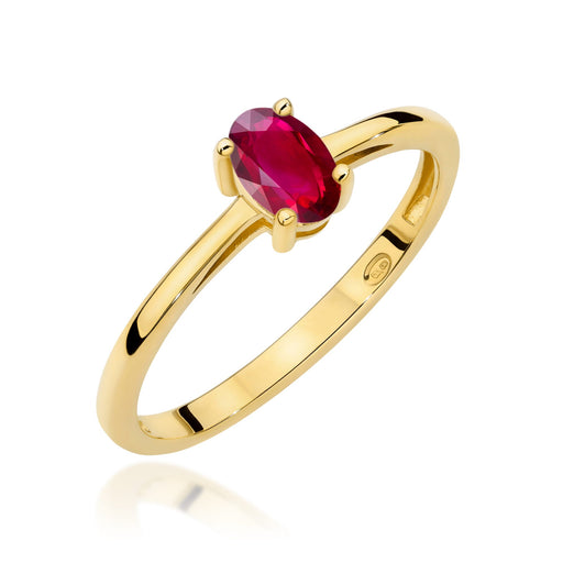 Inel Aur 14K W0685 Rubin 0,60ct