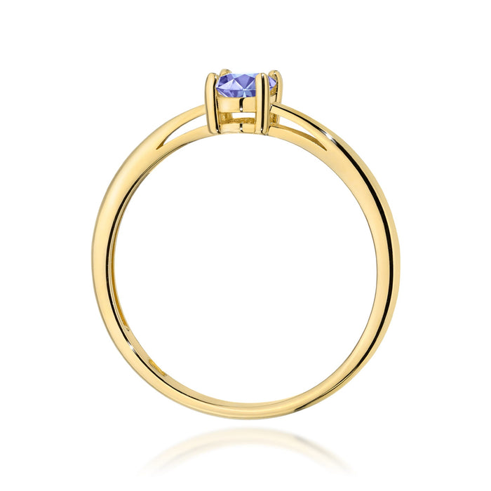 Inel Aur 14K W0685 Tanzanit 0,40ct