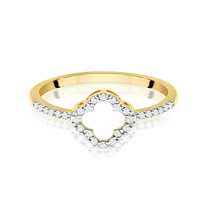 Inel Aur 14K W0686 Diamante 0,14ct