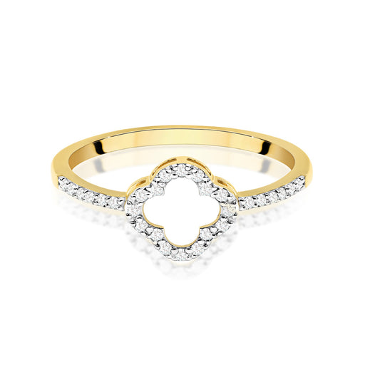 Inel Aur 14K W0686 Diamante 0,14ct