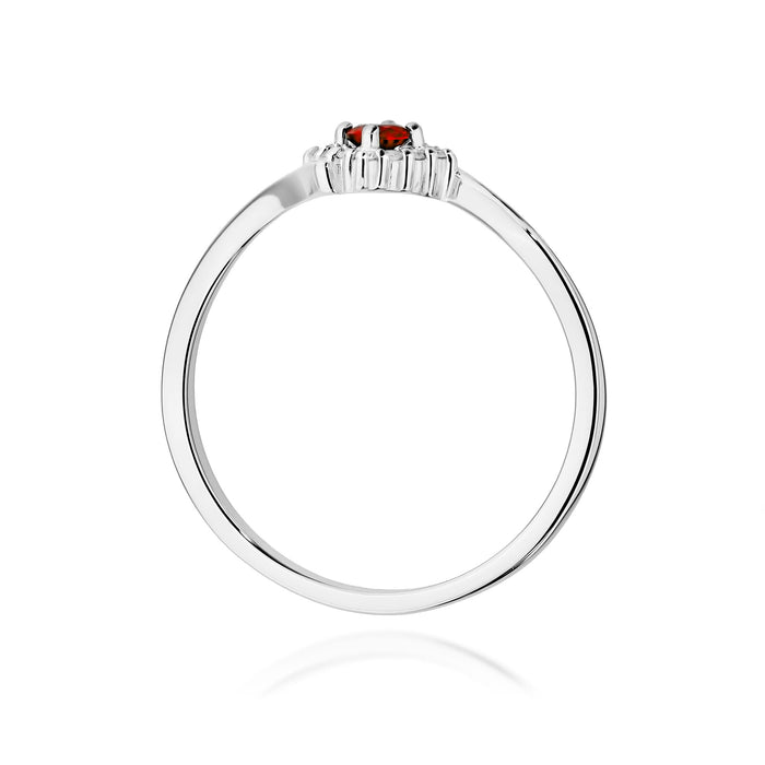 Inel Aur 14K W0702 Rubin 0,15ct