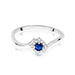 Inel Aur 14K W0702 Safir 0,15ct