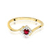 Inel Aur 14K W0702 Rubin 0,15ct