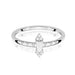 Inel Aur 14K Diamant 0,13ct Baguetă W0713