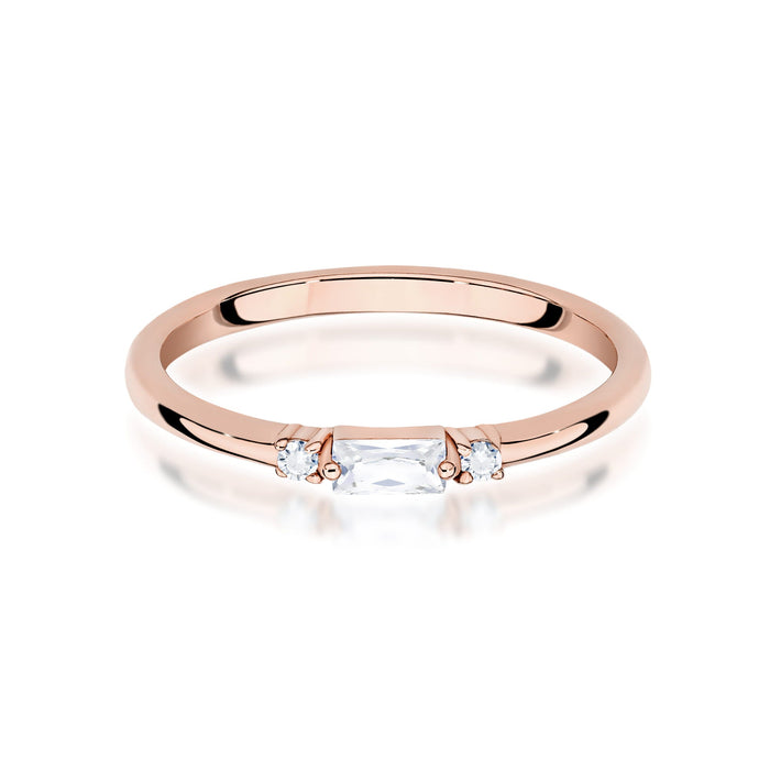 Inel Aur 14K Diamant 0,13ct Model W0714