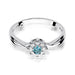 Inel Aur 14K W072 Topaz 0.15ct